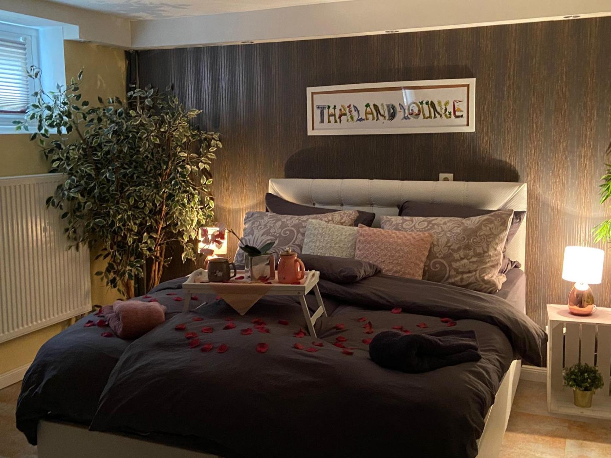 Thailand Lounge Whirlpool Sauna Spa Lejlighed Geesthacht Eksteriør billede